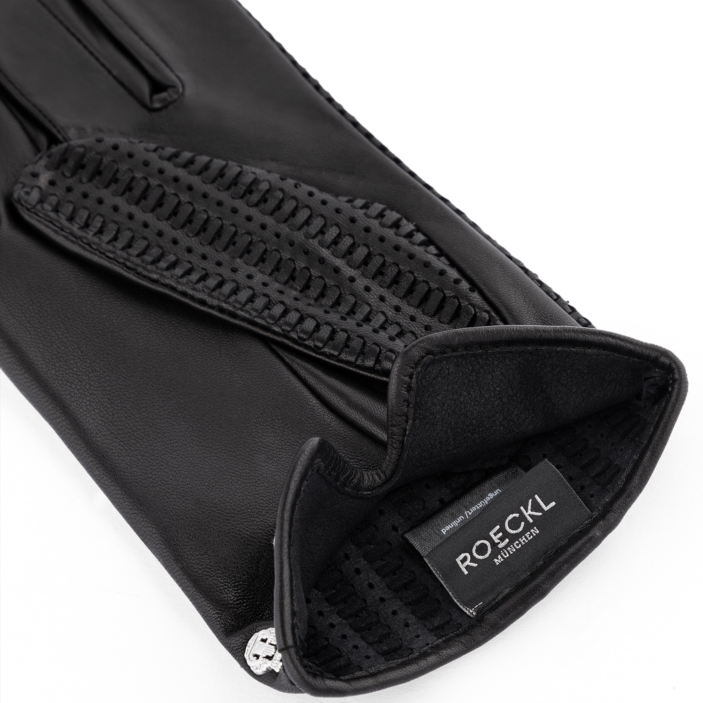 Roeckl Vingerhandschoenen 'TREVISO' in Zwart