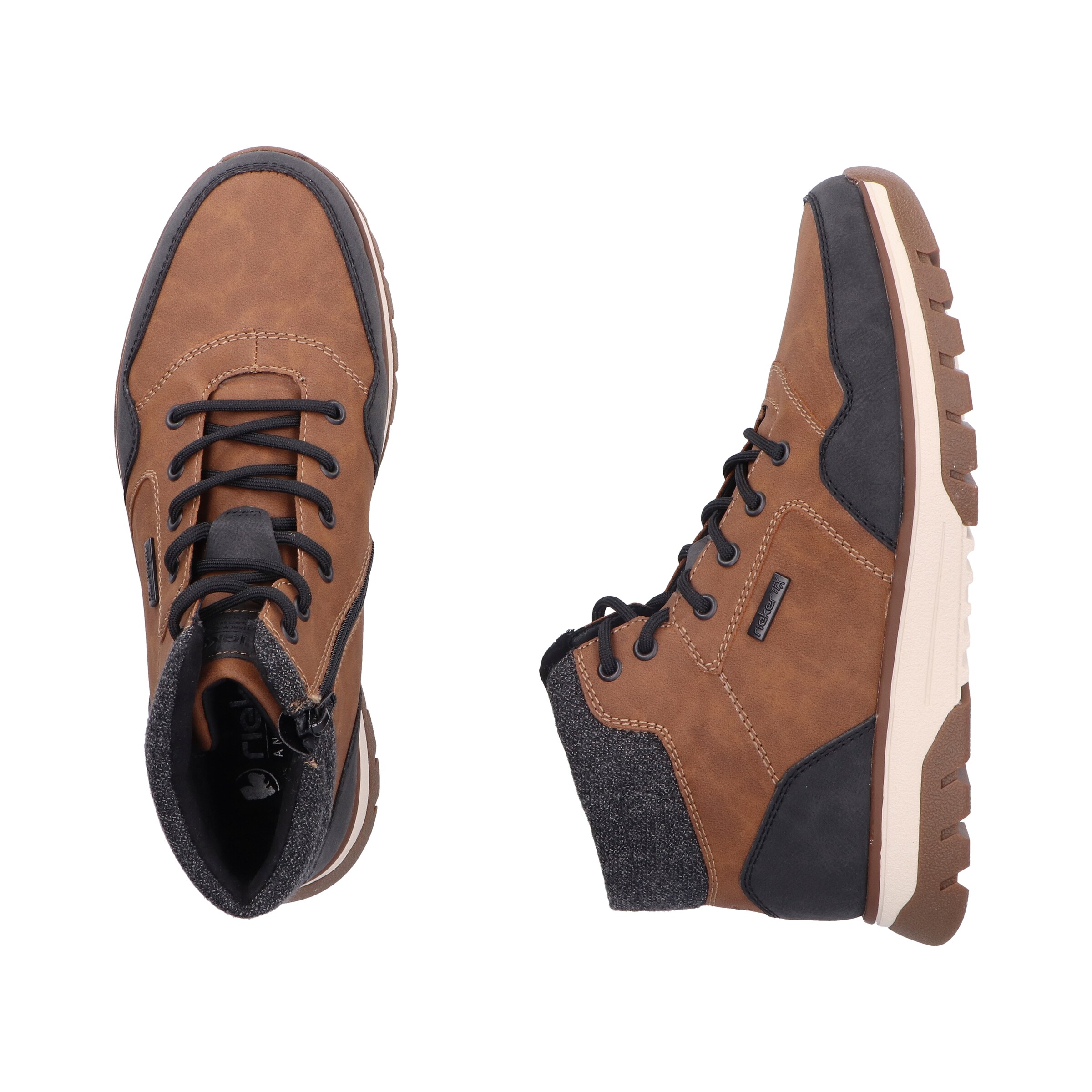 Rieker Lace-up boots in Brown