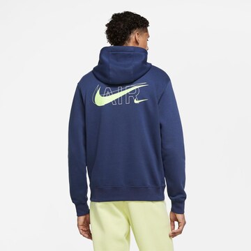 mėlyna Nike Sportswear Megztinis be užsegimo 'Air Pack'
