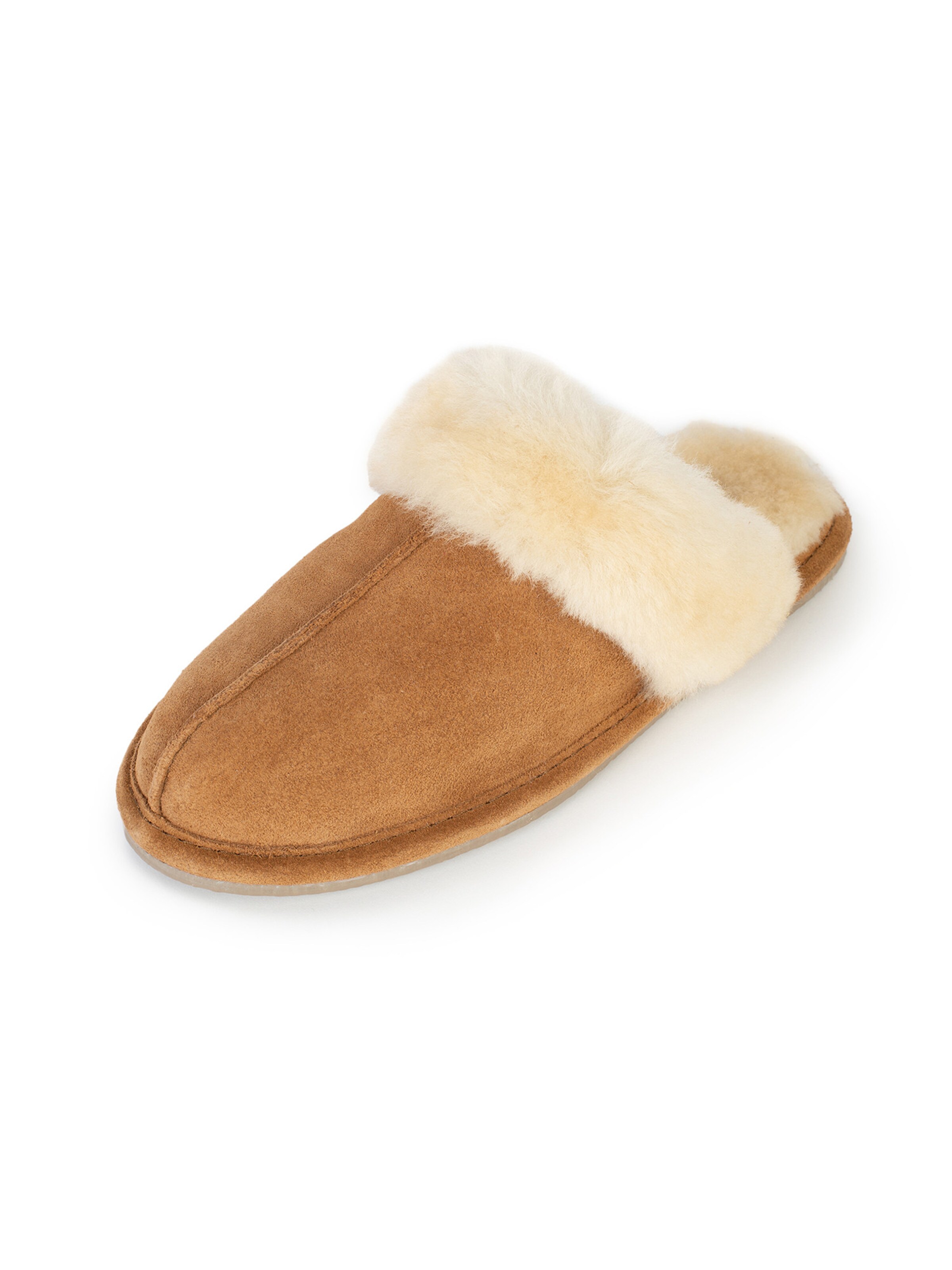 Minnetonka Pantofle – hnědá: přední strana