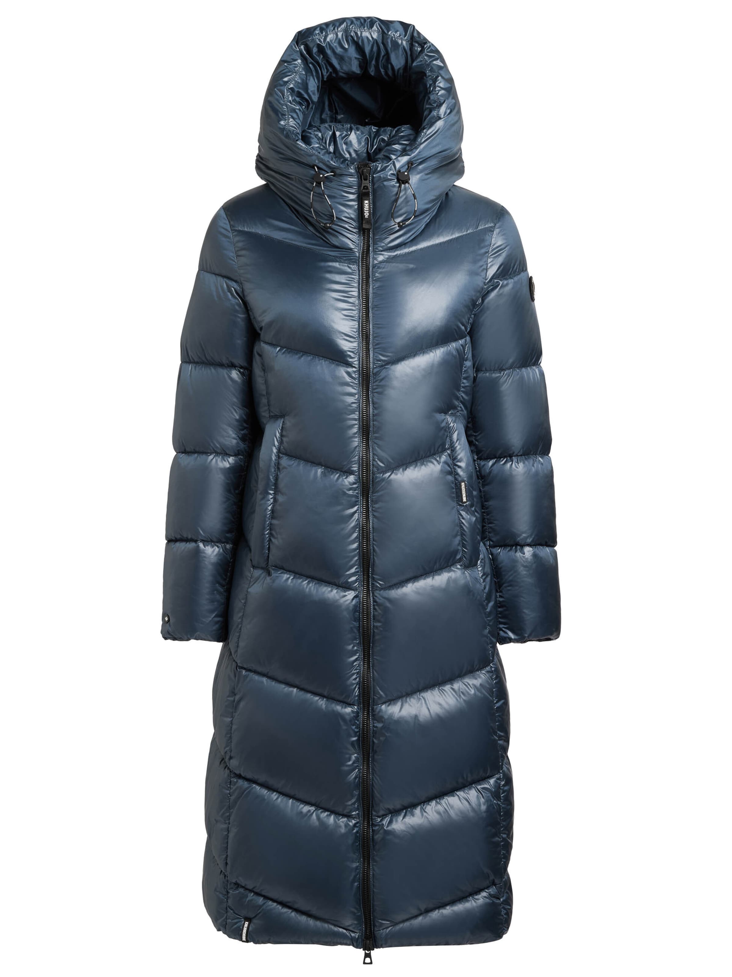 khujo Winter coat 'Rabia' in Blue: front