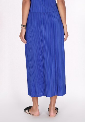 IZIA - Saia 'Spring Summer' em azul