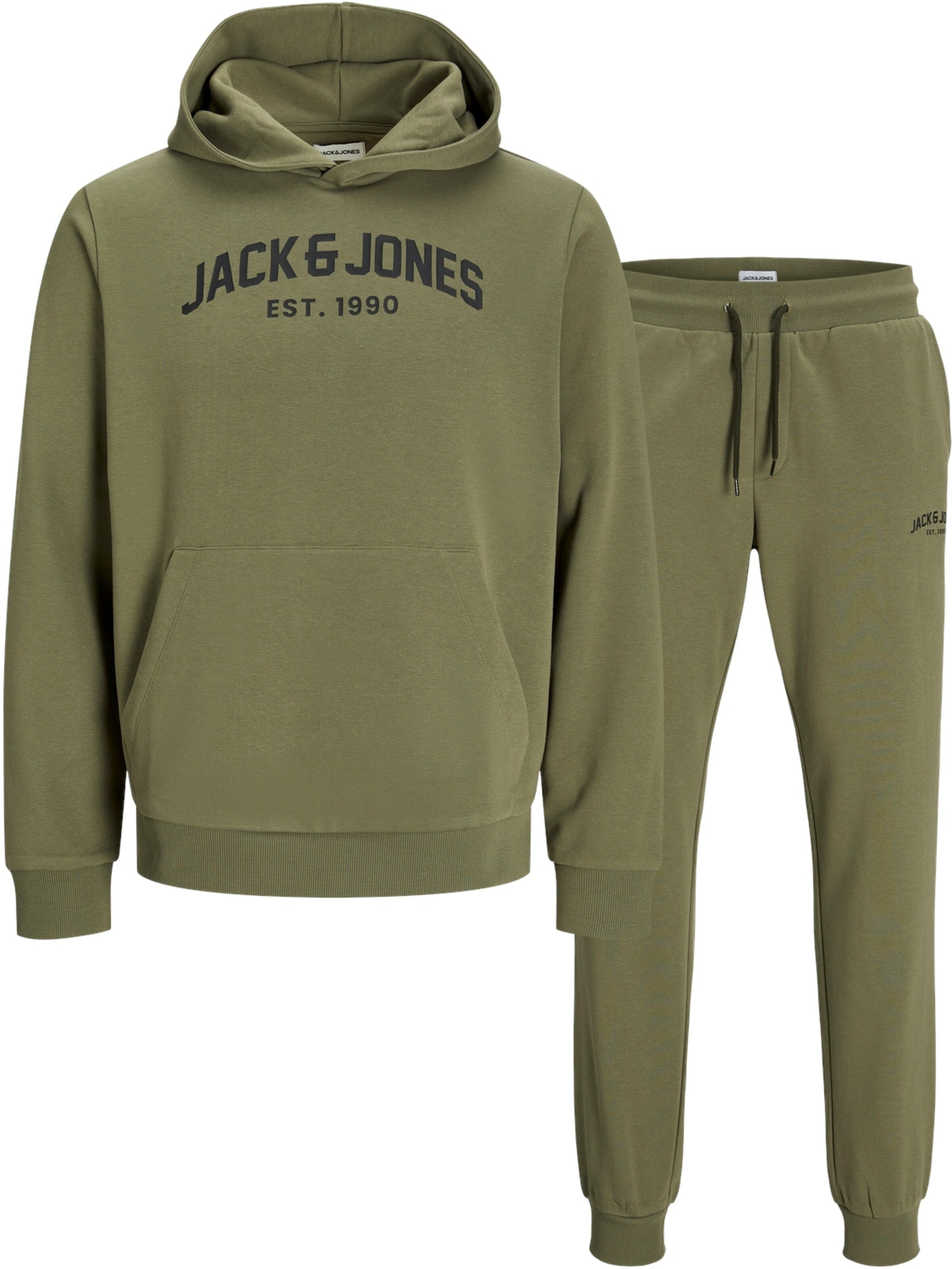 JACK JONES Joggingpak JJJOSH in Olijfgroen ABOUT YOU