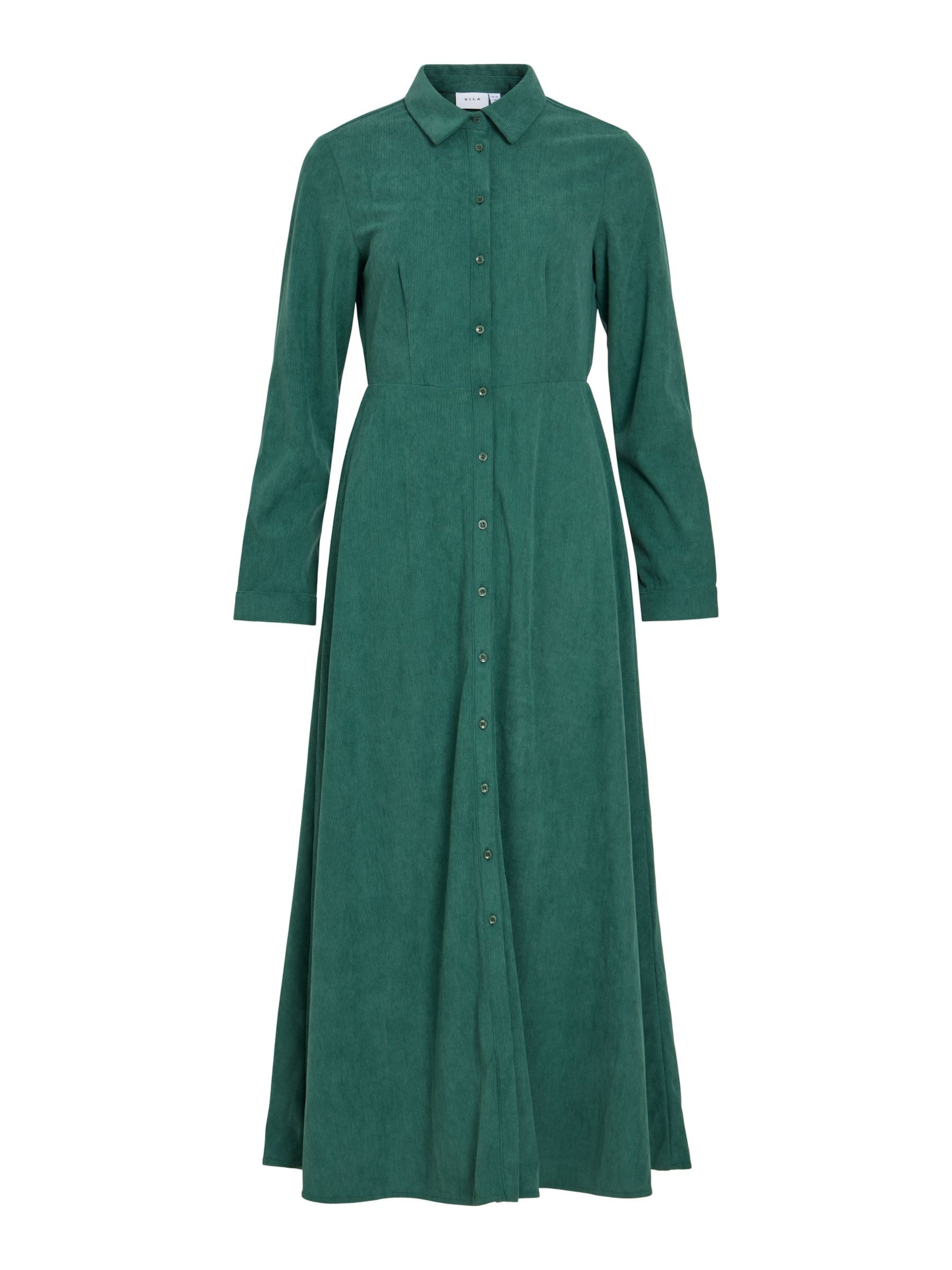VILA Kleid 'VIELSA' in Grün: Vorderseite