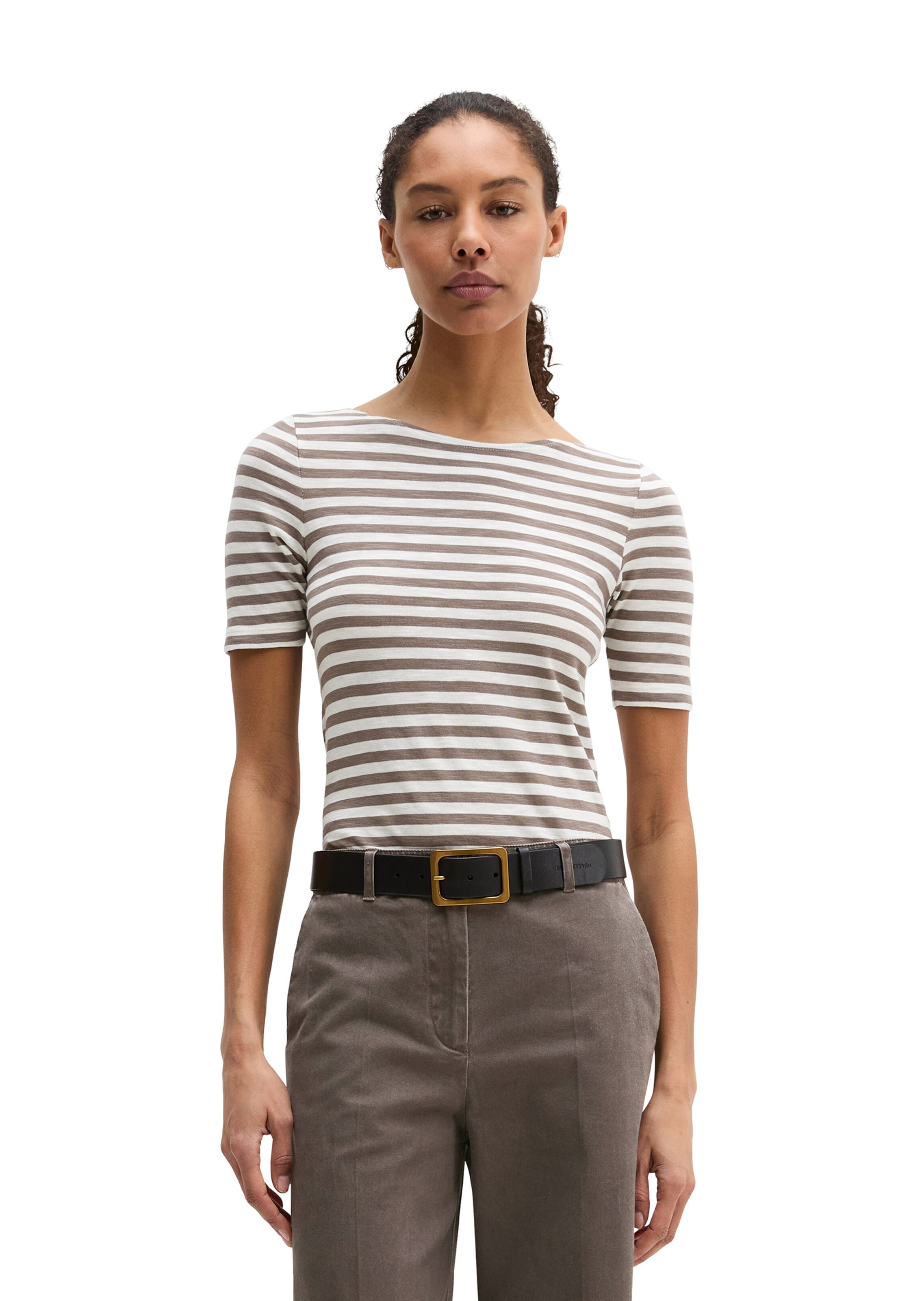 Marc O'Polo T-Shirt in Grau: Vorderseite