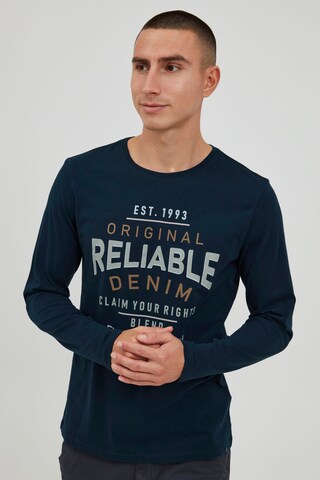 BLEND Shirt 'Georg' in Blue: front