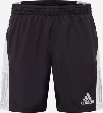 ADIDAS SPORTSWEAR Regular Sportbroek 'Own The Run' in Zwart: voorkant