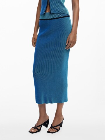 Desigual Sukňa - Modrá: predná strana