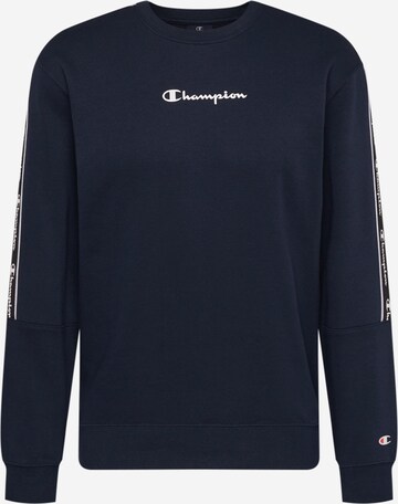 Champion Authentic Athletic Apparel Sweatshirt in Blue: front