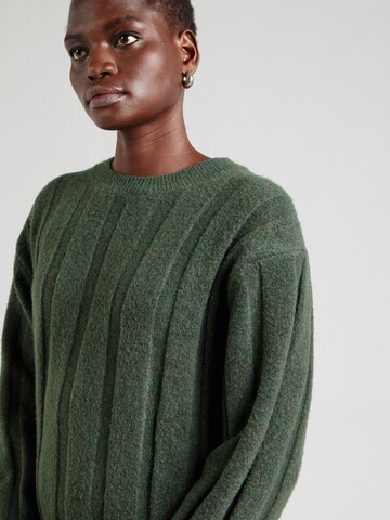 WEEKDAY Knit dress 'Fiona' in Green