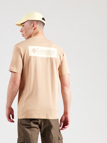 COLUMBIA Koszulka funkcyjna 'North Cascades™' w kolorze brązowy: przód