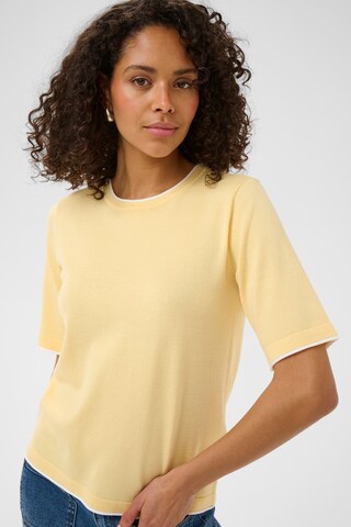 Kaffe Sweter 'KAlizza' w kolorze żółty