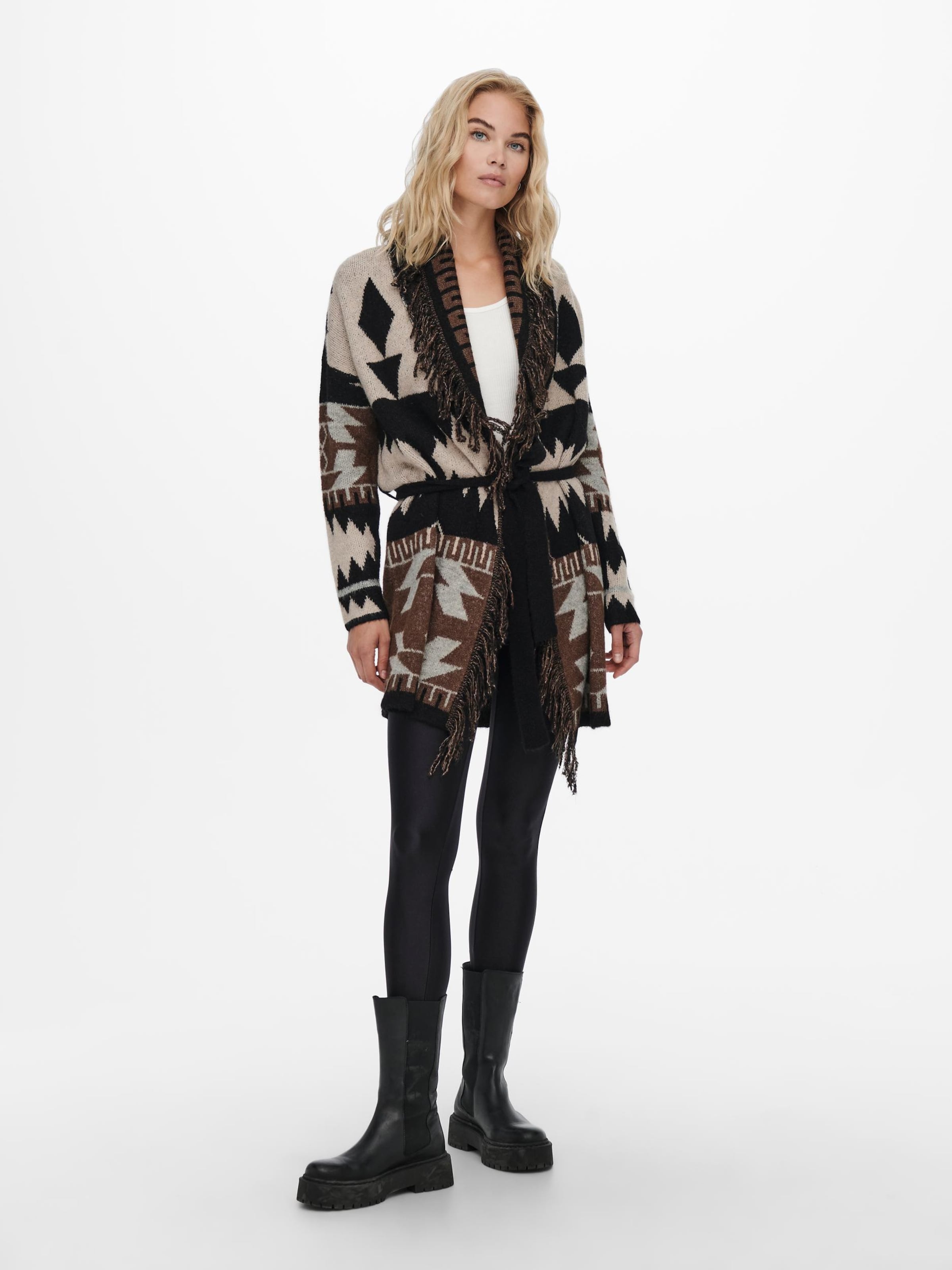Maglioni lunghi e leggings hot sale