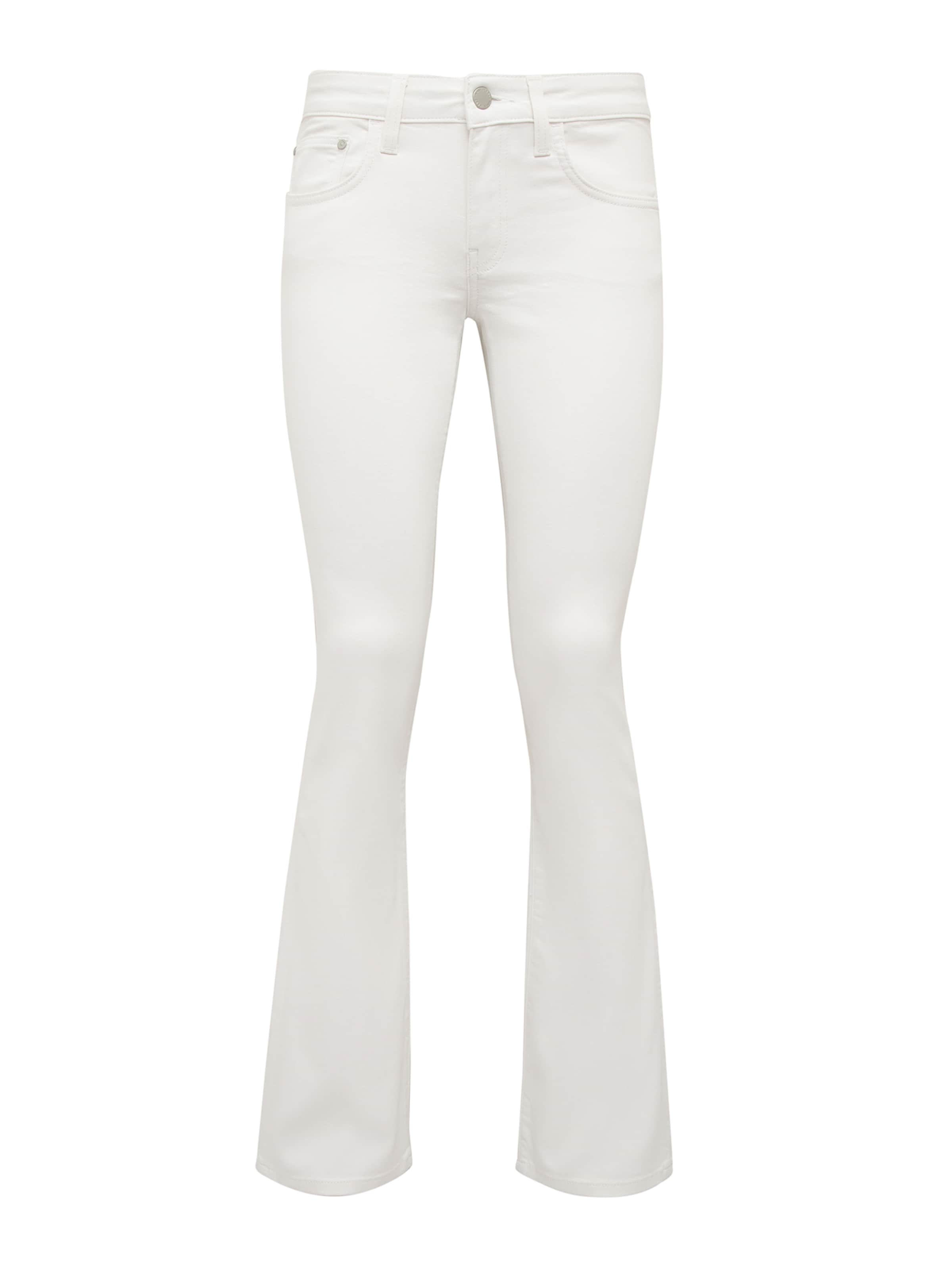 Mavi Bootcut Jeans 'Bella' in Weiß: Vorderseite