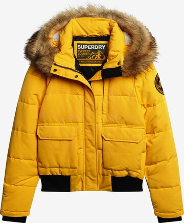 Superdry Winterjacke 'Everest' in Gelb: predná strana