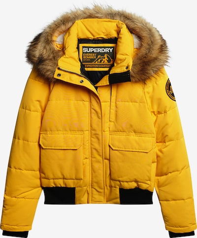 Superdry Winterjacke 'Everest' in braun / gelb / schwarz, Produktansicht