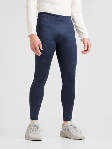 Skinny Pantalon de sport On en bleu : devant
