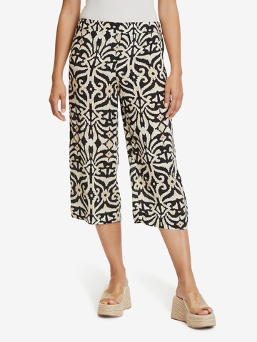 Wide Leg Pantalon Cartoon en beige : devant