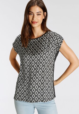 Tamaris Bluse in Schwarz: Vorderseite