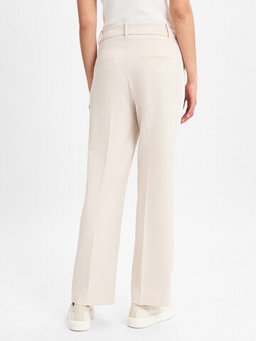 Cambio Regular Bügelfaltenhose 'Amelie' in Beige
