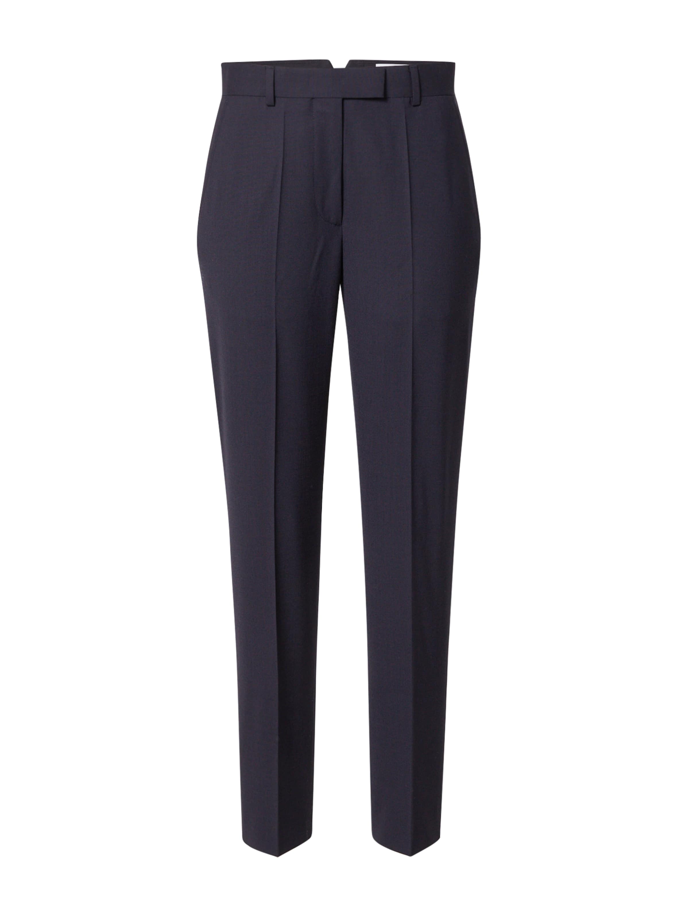 Tiger of Sweden Regular Pressveckad byxa 'CRIO' i blå: framsida