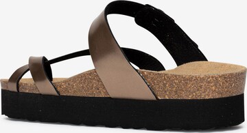 Bayton T-bar sandals 'Andromac' in Gold