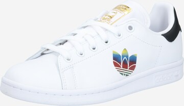 ADIDAS ORIGINALS Sneakers low 'Stan Smith' i hvit: forside