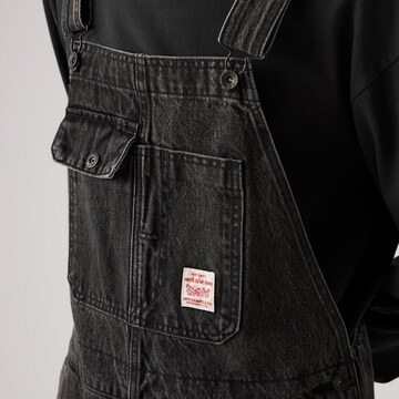 LEVI'S ® Szabványos Kantáros farmer 'Loose Overalls' - fekete