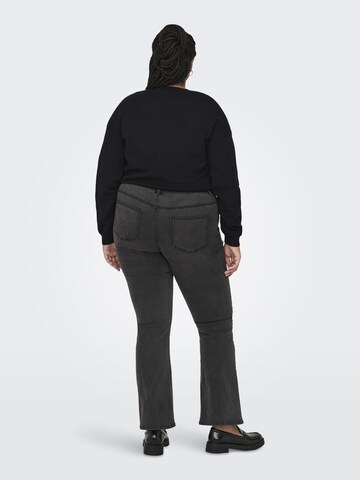 ONLY Carmakoma Flared Jeans 'CARAlly' in Grijs