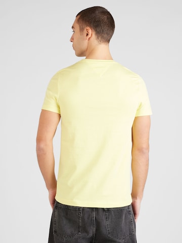 TOMMY HILFIGER Regular Fit T-Shirt in Gelb