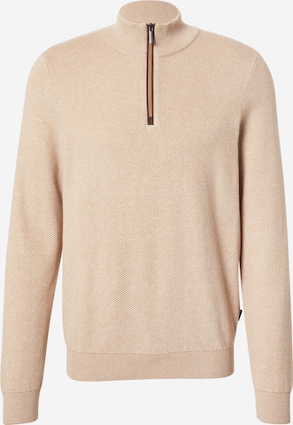 bugatti Neulepaita värissä beige: etupuoli