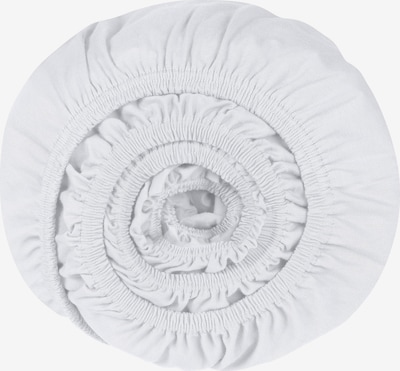SCHIESSER Spannbettlaken 'Elli' in weiß, Produktansicht