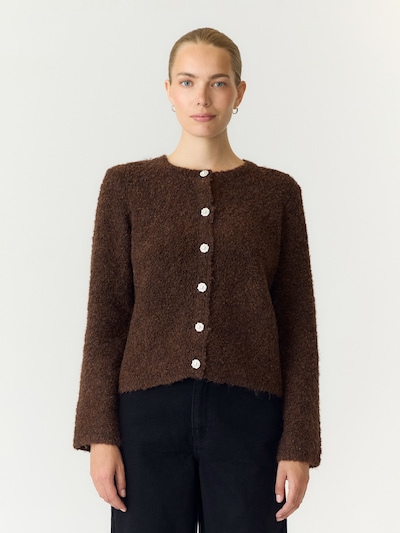 YAS Knit Cardigan 'YASPLYRA' in XS in Brown, Item view
