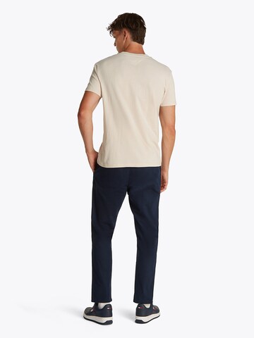 T-Shirt Tommy Jeans en beige : derrière