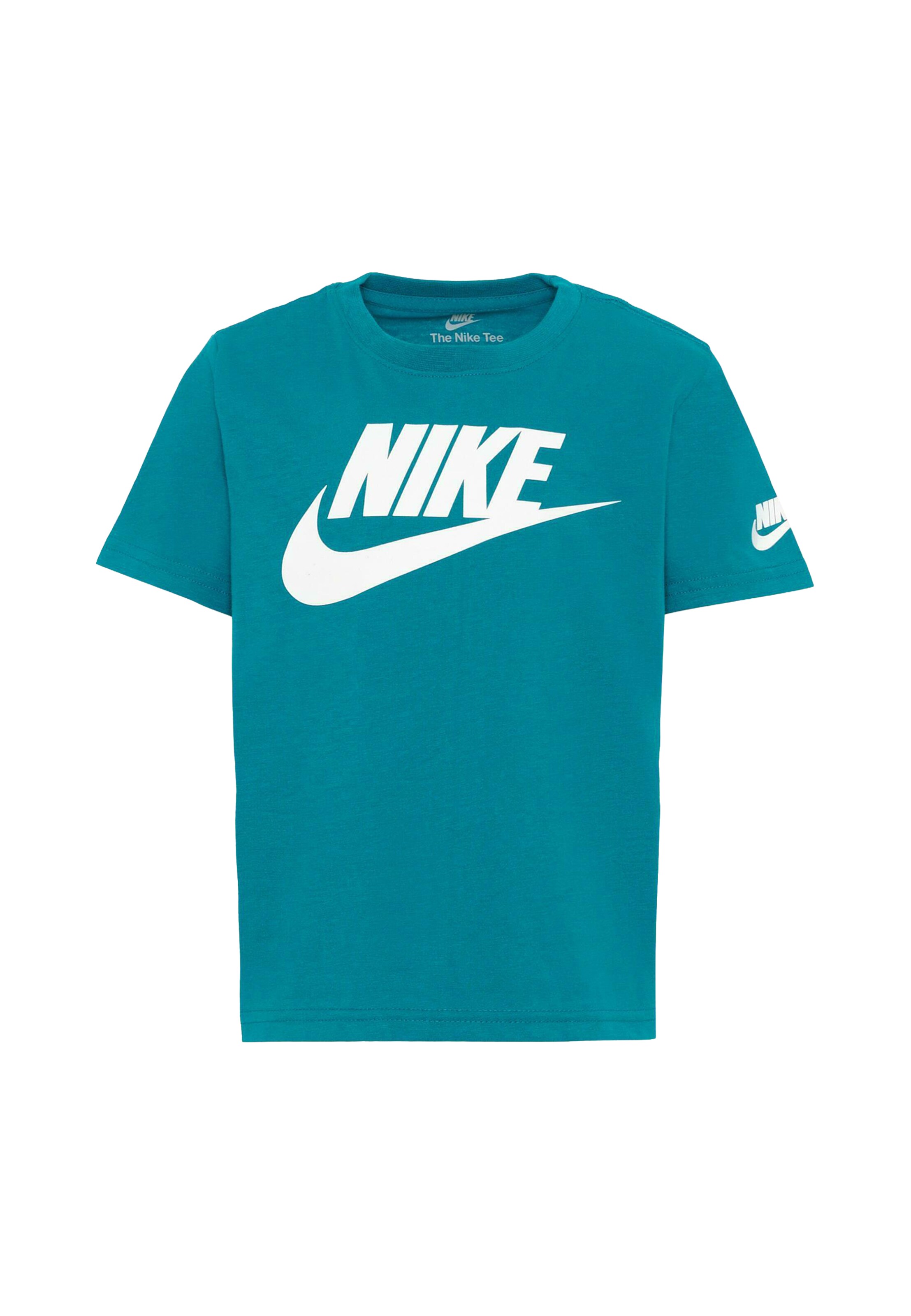 Nike Sportswear Majica 'FUTURA EVERGREEN' | zelena barva: sprednja stran