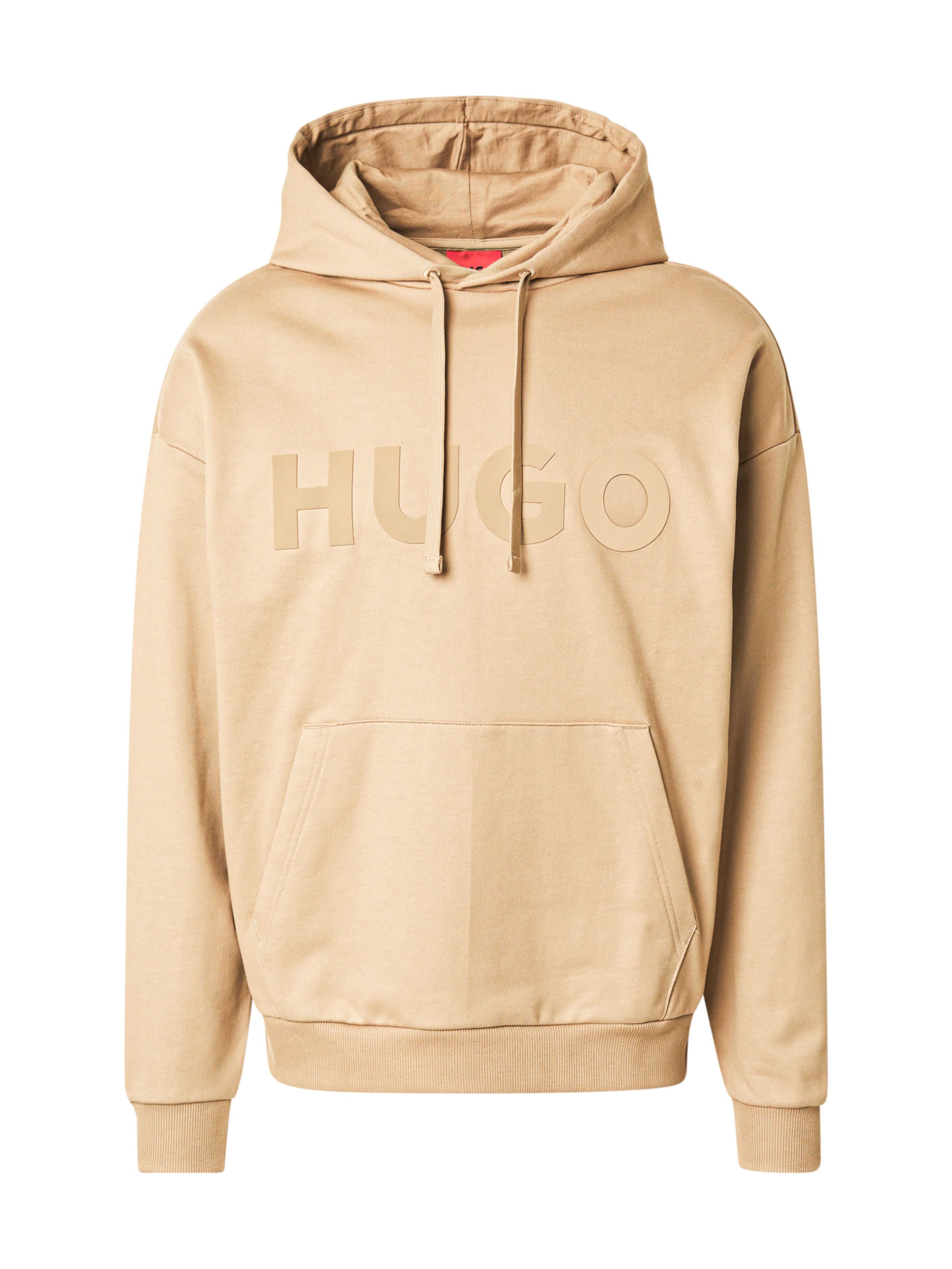 HUGO Sweatshirt 'Ditchle' in Beige: Vorderseite