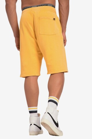 Regular Pantalon STHUGE en jaune