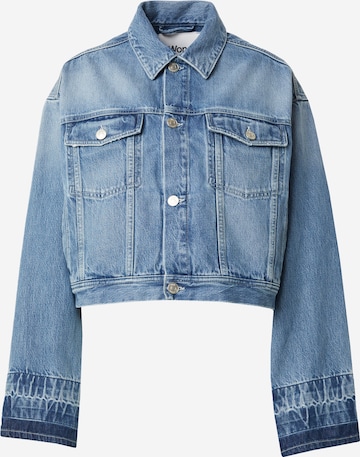 Won Hundred Välikausitakki 'Hermony' värissä sininen: etupuoli