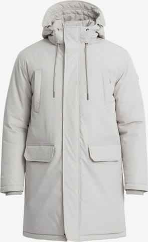 Ombre Winterjas in Grijs: voorkant