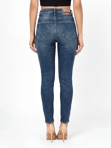 Skinny Jeans '1984 Slandy-High' di DIESEL in blu
