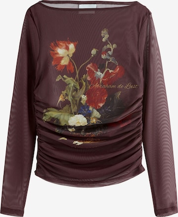 T-shirt 'Kew Collection' Next en marron : devant