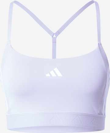 ADIDAS PERFORMANCE Športová podprsenka 'HYGLM' - Fialová: predná strana