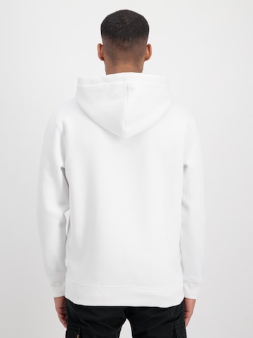 ALPHA INDUSTRIES Sweatshirt i hvid