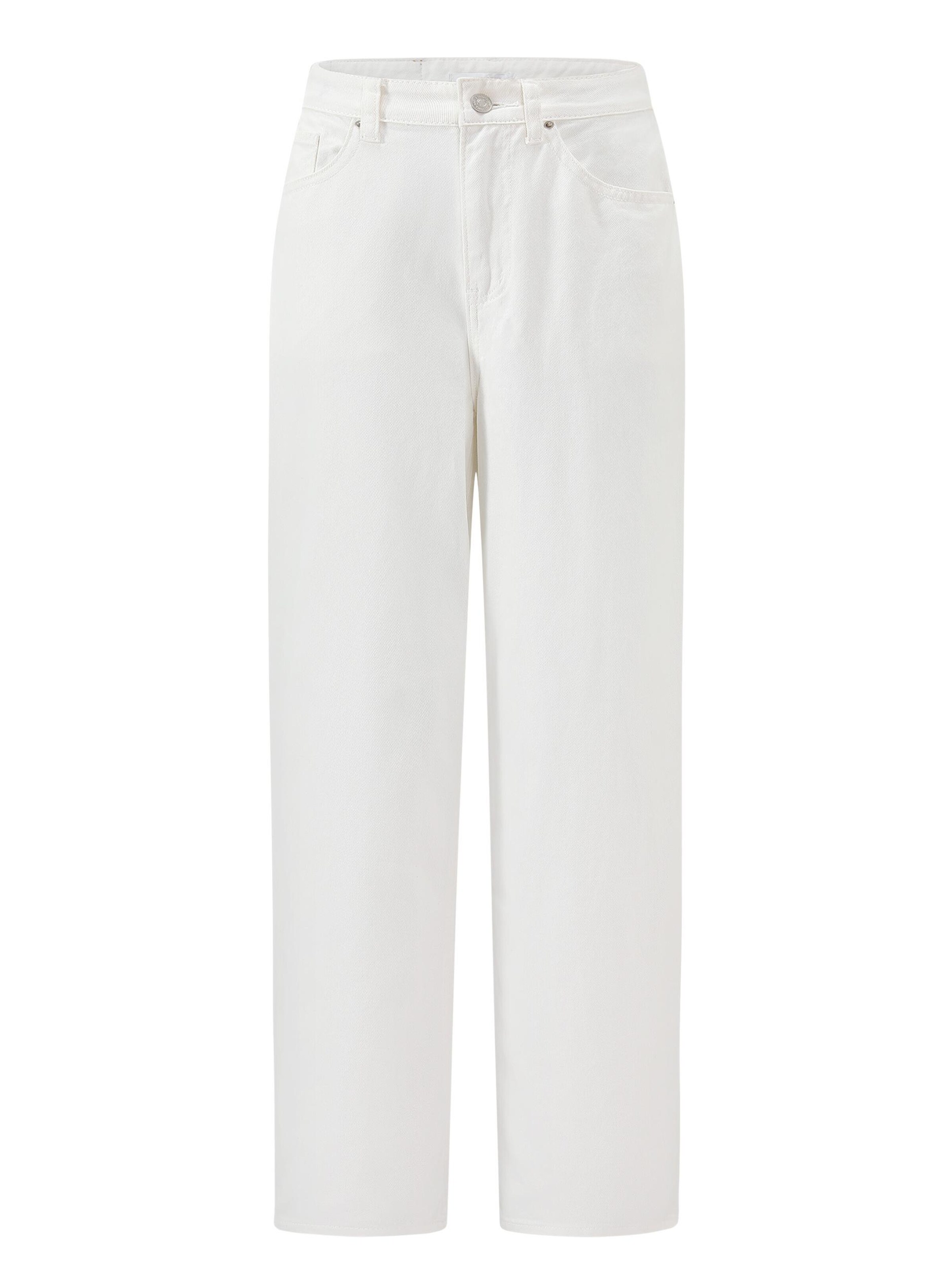 SASSYCLASSY Jeans‌‌ in Weiß: Vorderseite