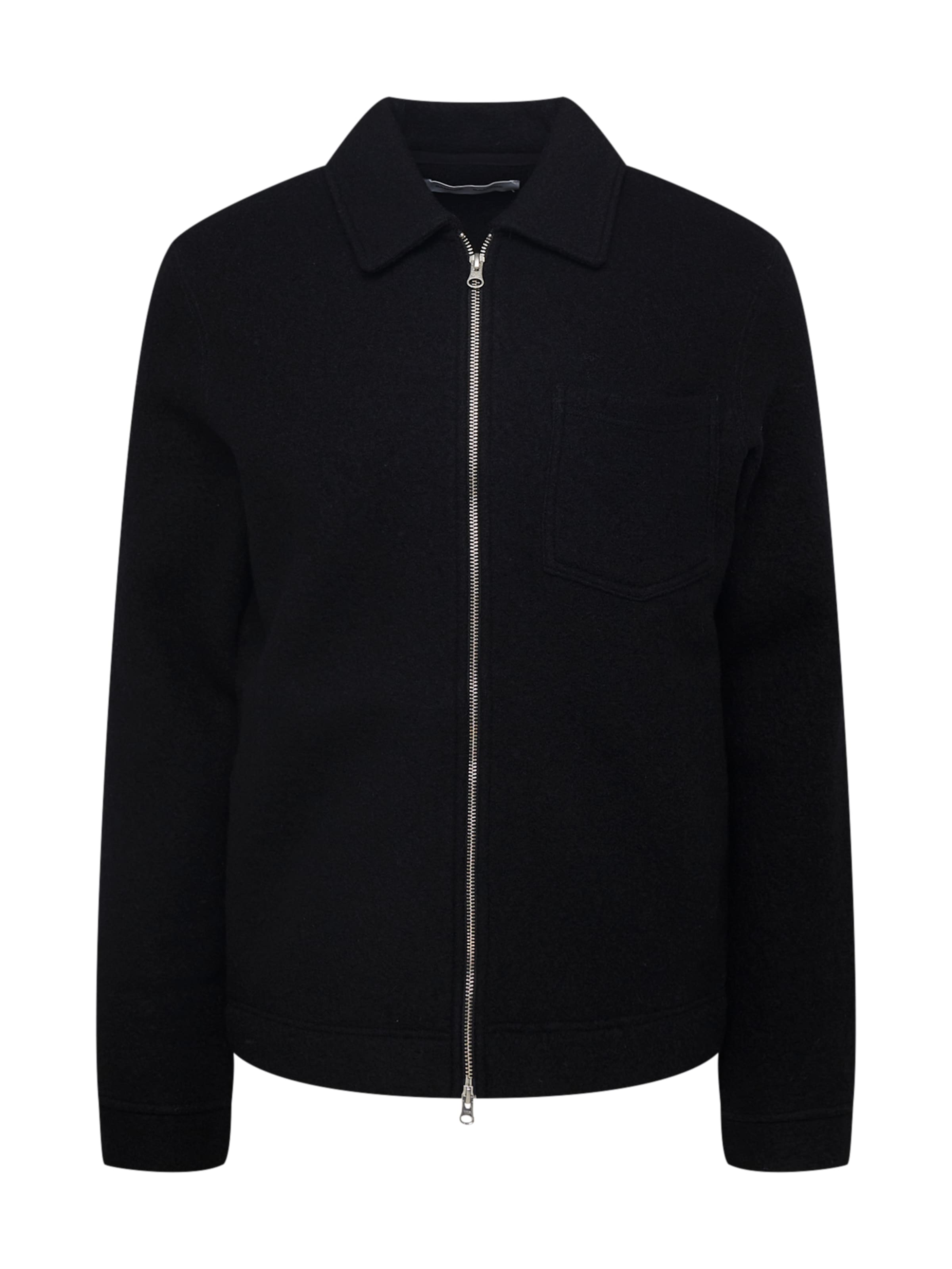 Veste mi-saison 'HANNES' Samsøe Samsøe en noir : devant