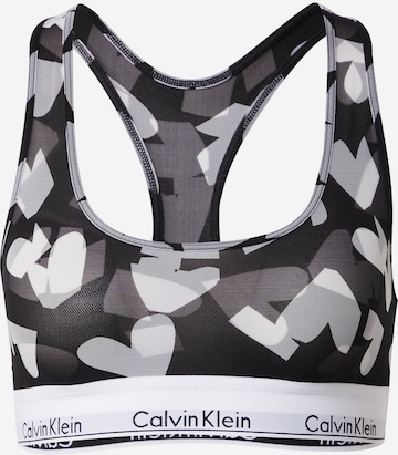 Calvin Klein Underwear Бюстье Бюстгальтер в Черный: спереди