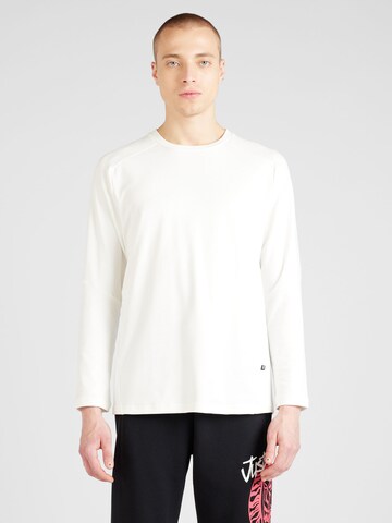 On Shirt 'Focus' in Wit: voorkant
