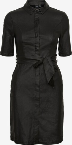 VERO MODA Košilové šaty 'MAY' – černá: přední strana