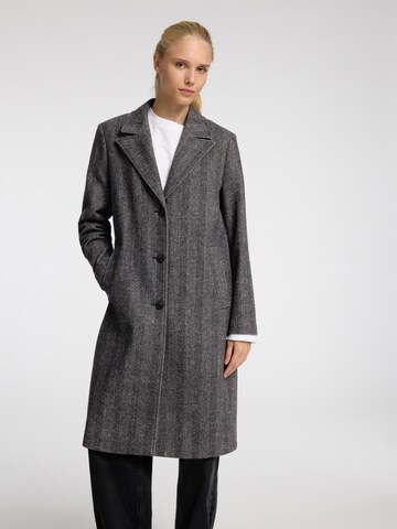 SELECTED FEMME Between-Seasons Coat 'New Alma' in Grey: front
