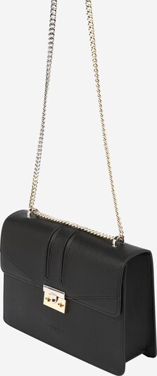 Seidenfelt Manufaktur Sac à bandoulière 'ROROS' en or / noir / argent, Vue avec produit